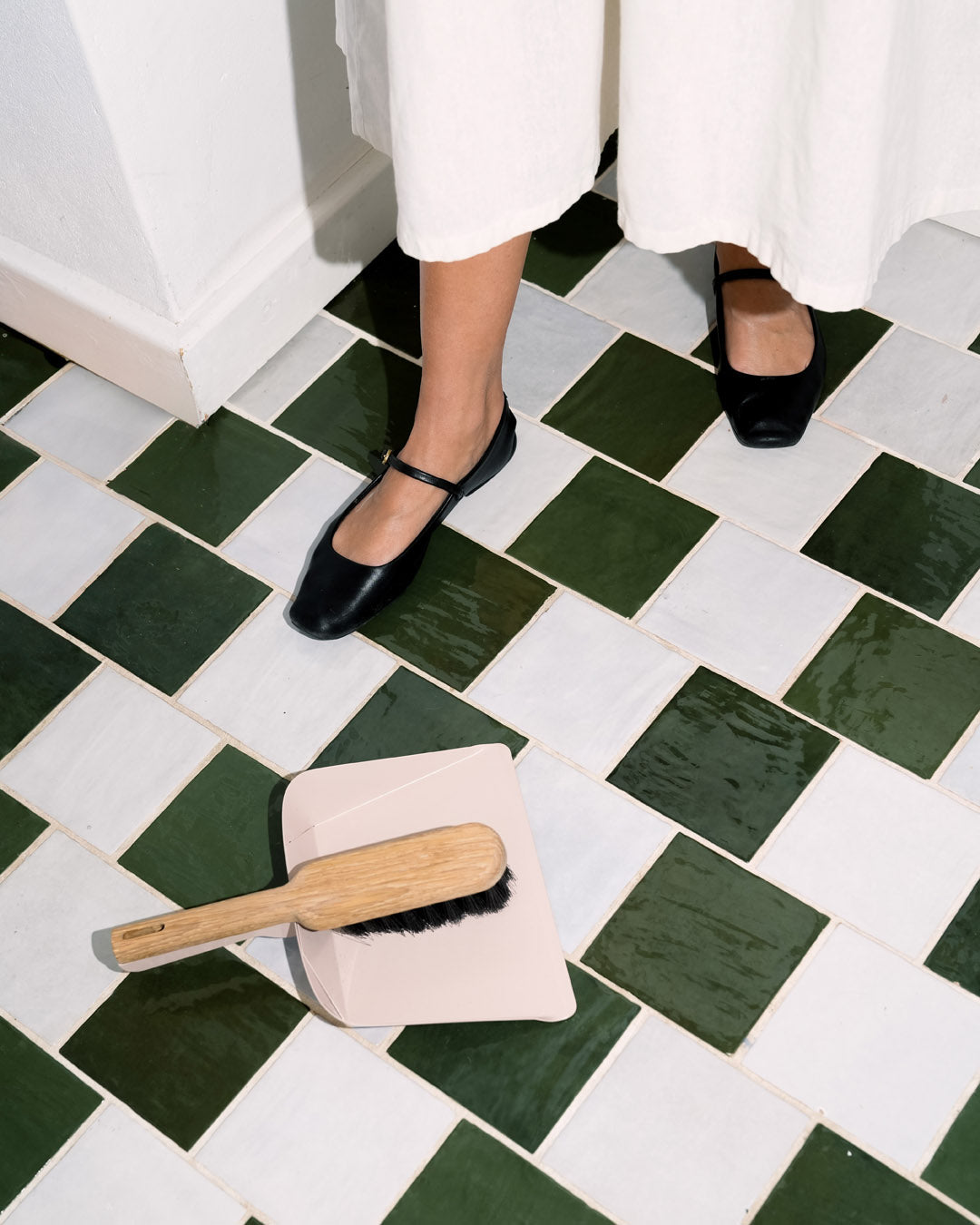 SKOPPIE | STEEL DUSTPAN AND BRUSH