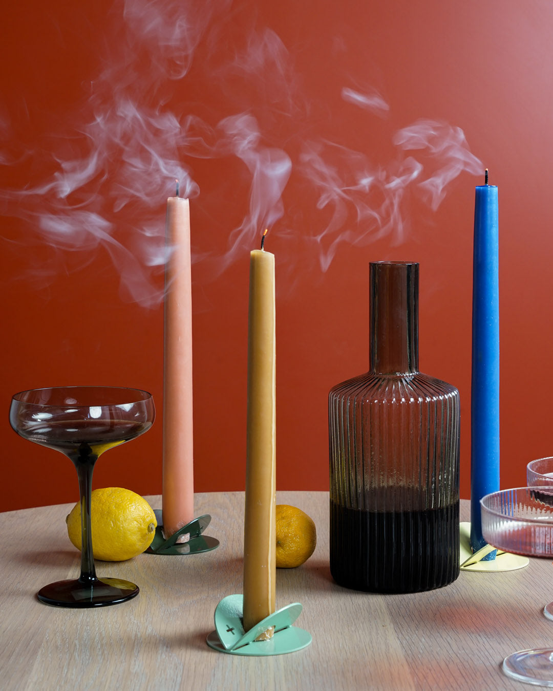 HALO CANDLE HOLDER SET