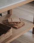 Strata Round Wooden Tray - Pedersen + Lennard